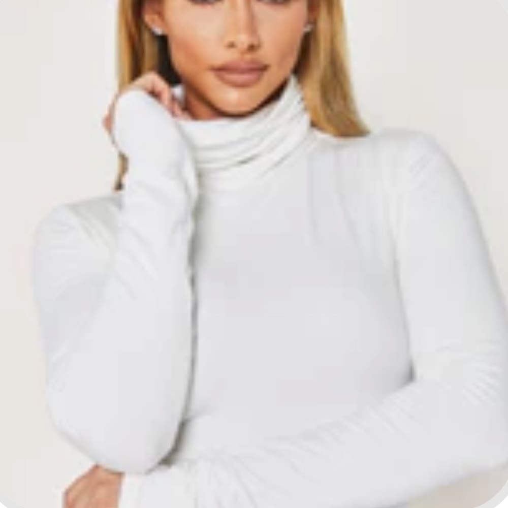 Meshki Long Sleeve Turtleneck Bodysuit